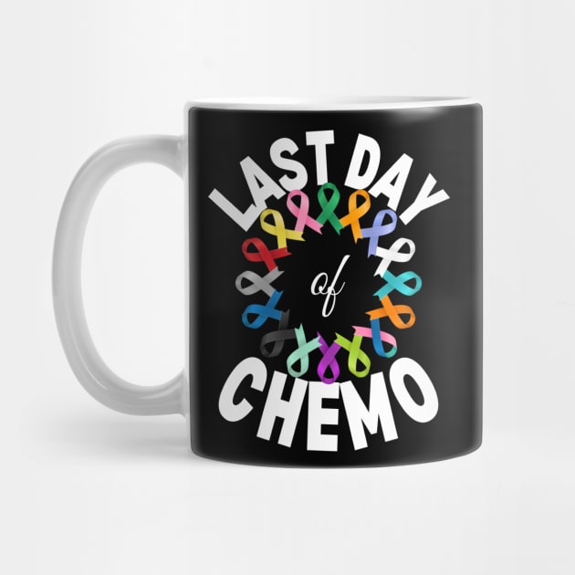 Last Day Of Chemo Radiation Cancer Awareness Survivor by IYearDesign